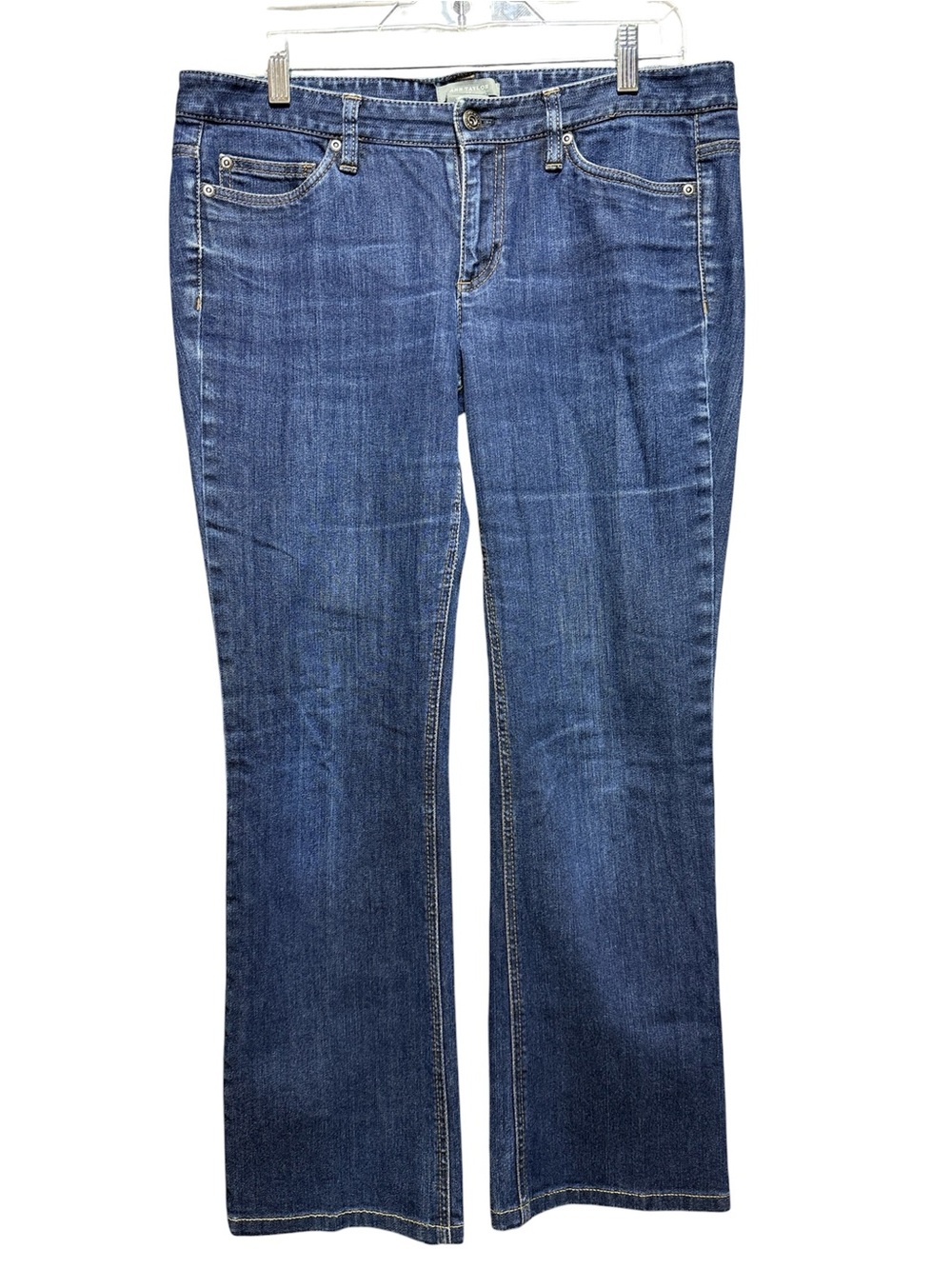 Ann Taylor Dark Blue Flare Jeans